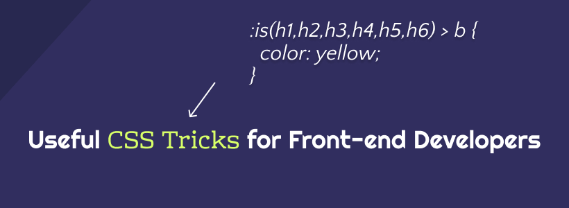 CSS is and where properties