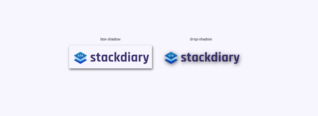 Shadow for transparent images