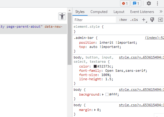 Enabling accessibility tree in Chrome DevTools
