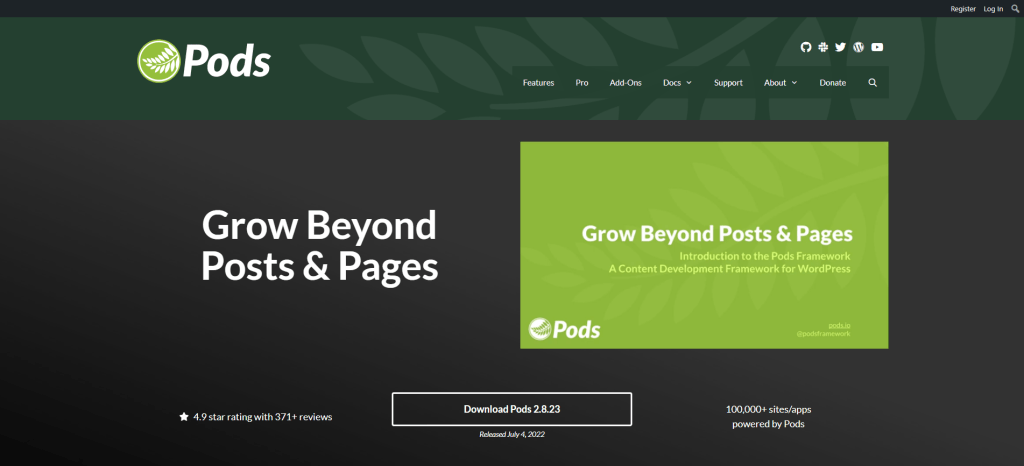 Pods Framework