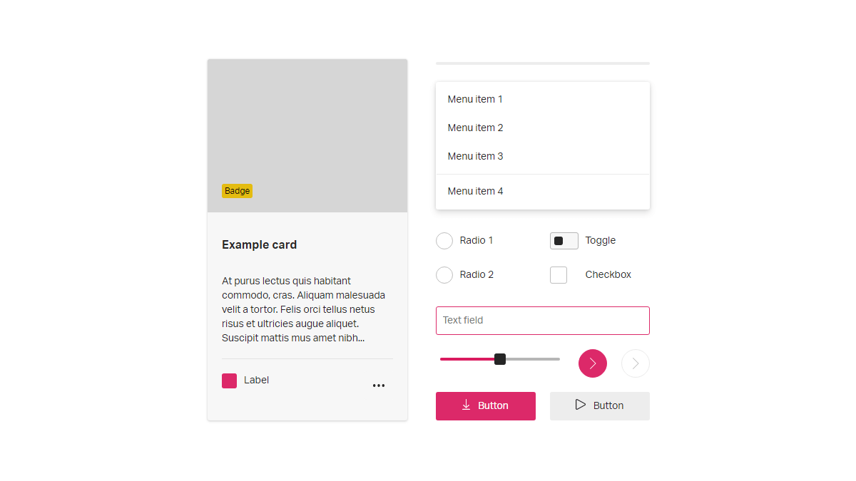 Fluent UI style preview