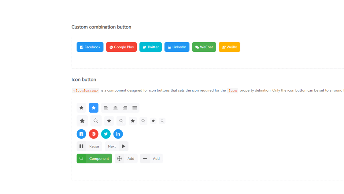 React Suite style preview
