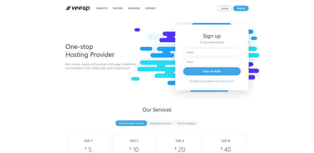 Rent a server, deploy a VPS, extend your IT infrastructure — Veesp