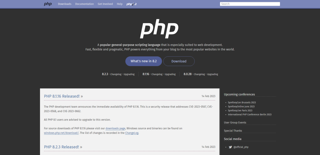 PHP programming language