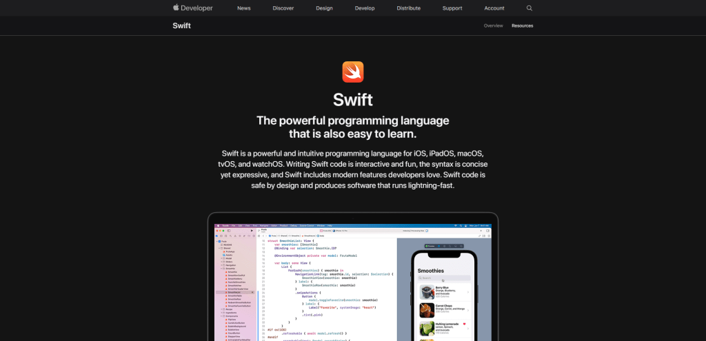 Swift programming language