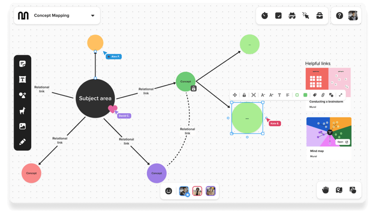 Mural concept mapping