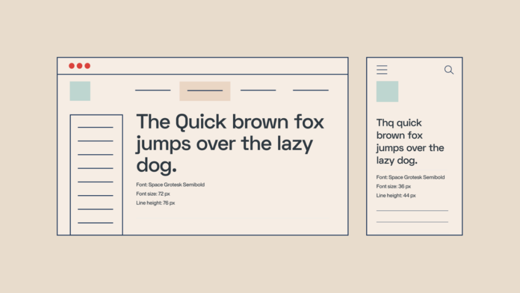 Adjustable Text Sizes