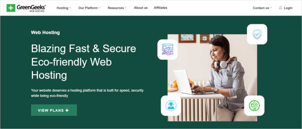 GreenGeeks cheap shared hosting