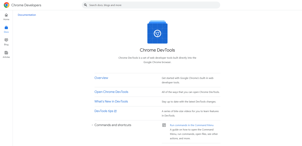 Chrome Developer Tools