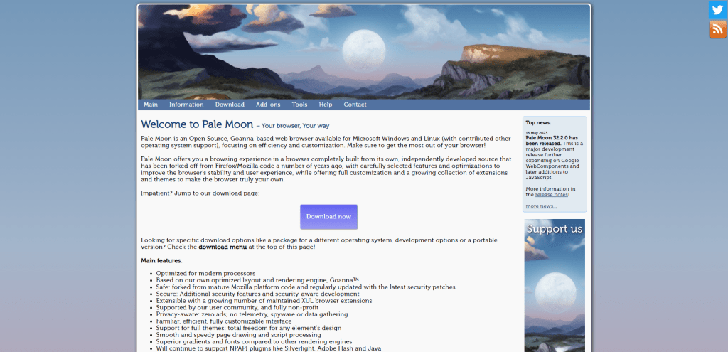 Pale Moon