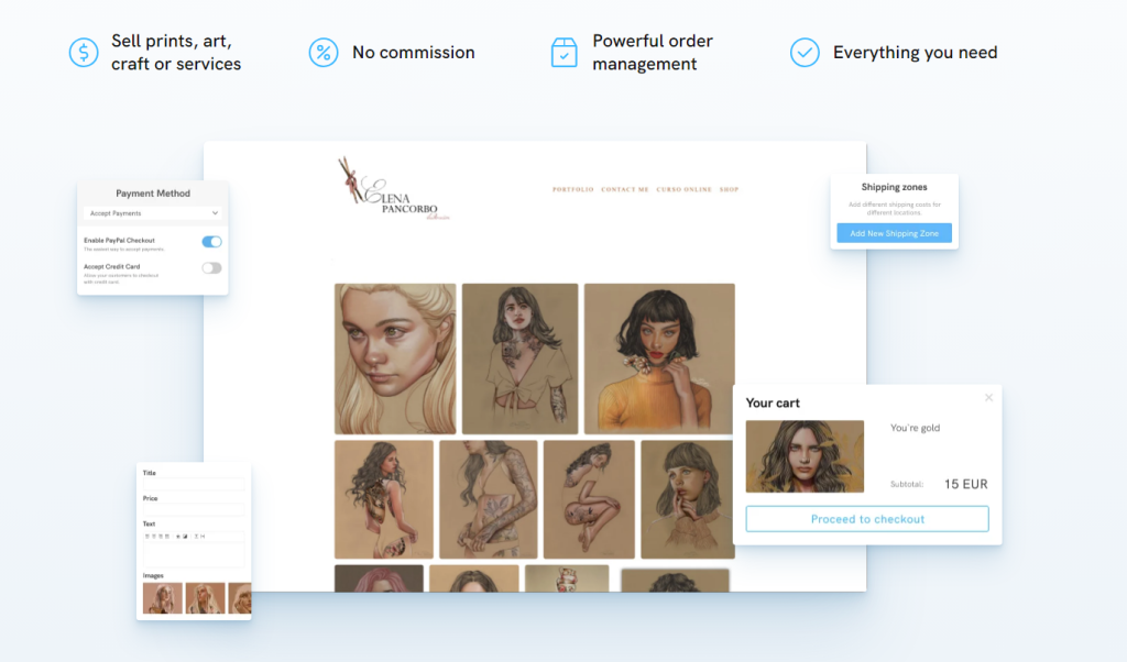 Seamless Commerce for Creatives
