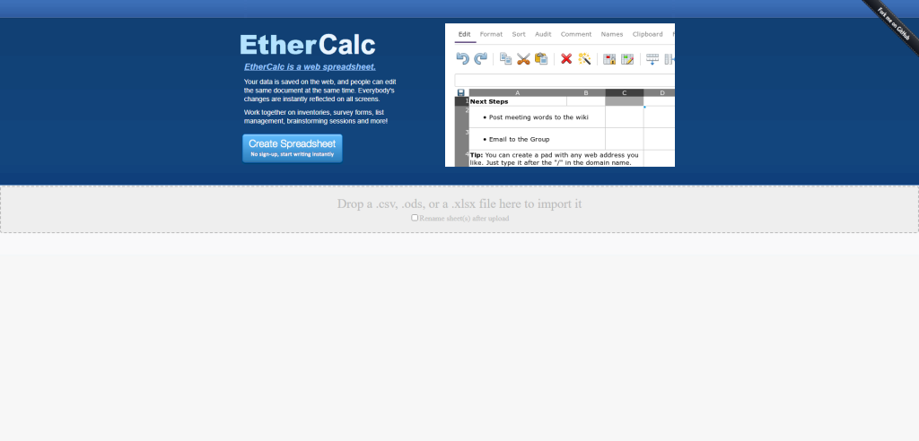 ethercalc