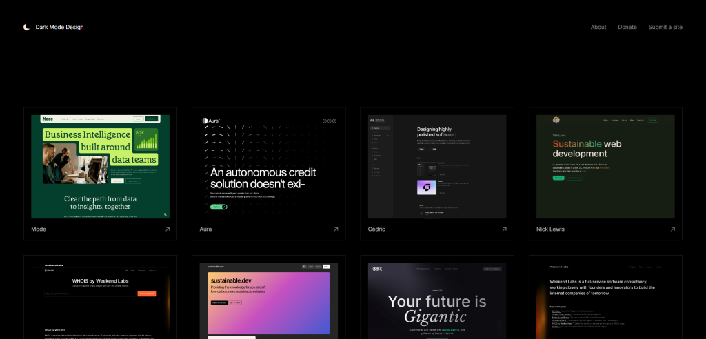 Dark Mode Design
