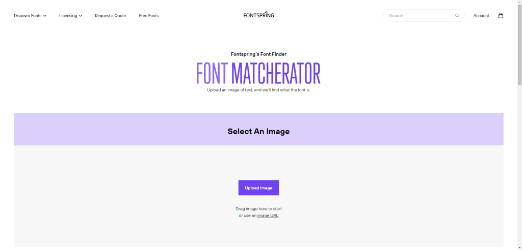Fontspring Matcherator