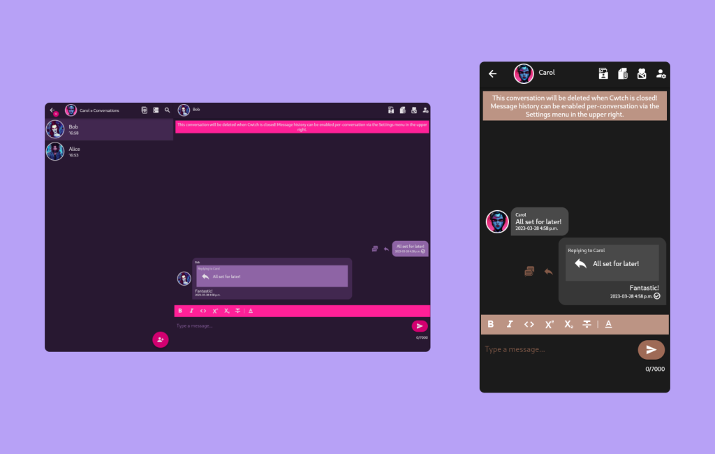 cwtch UI