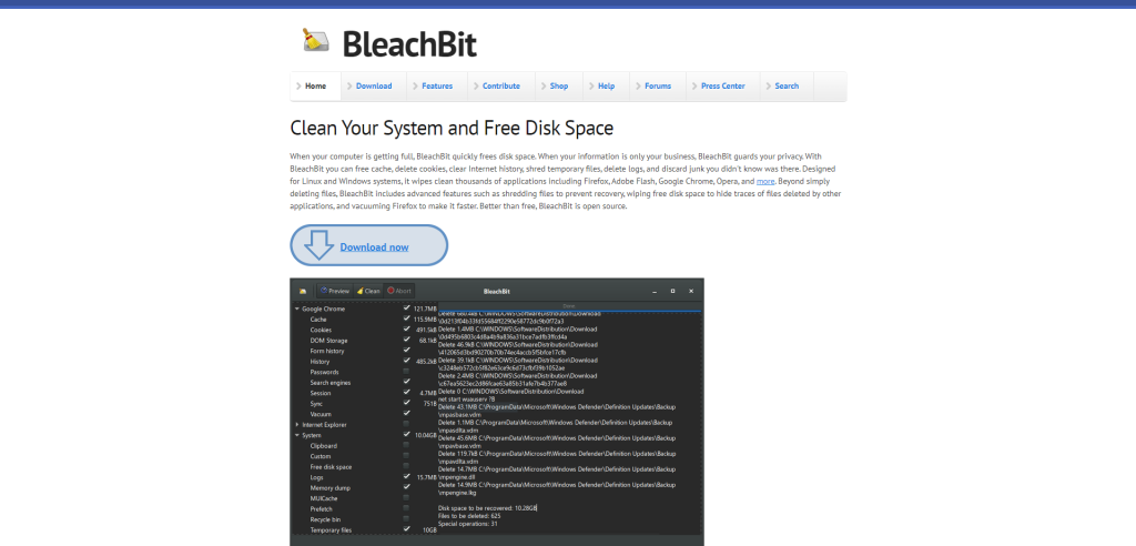 BleachBit