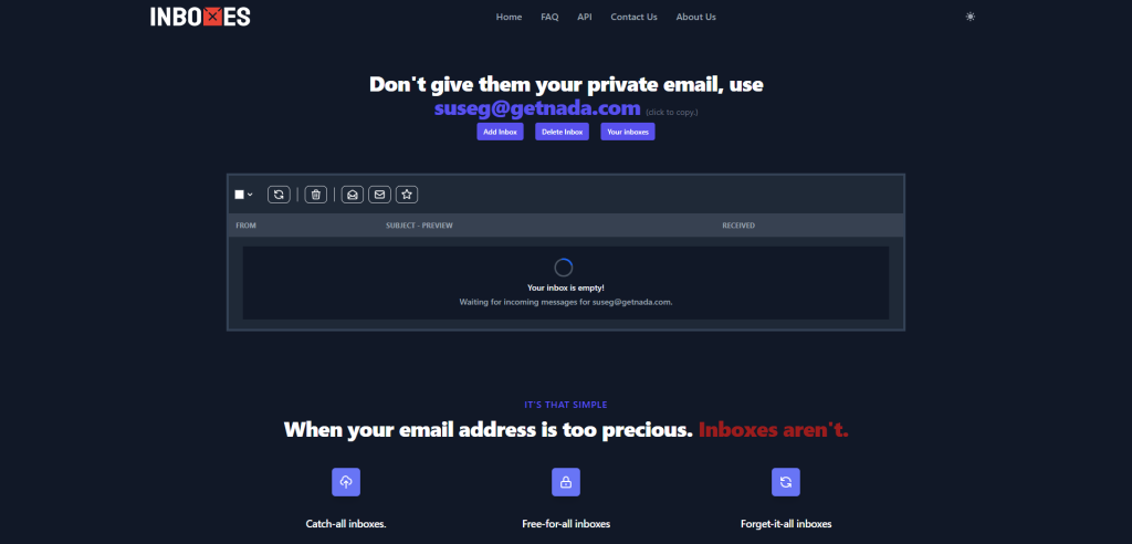 Inboxes