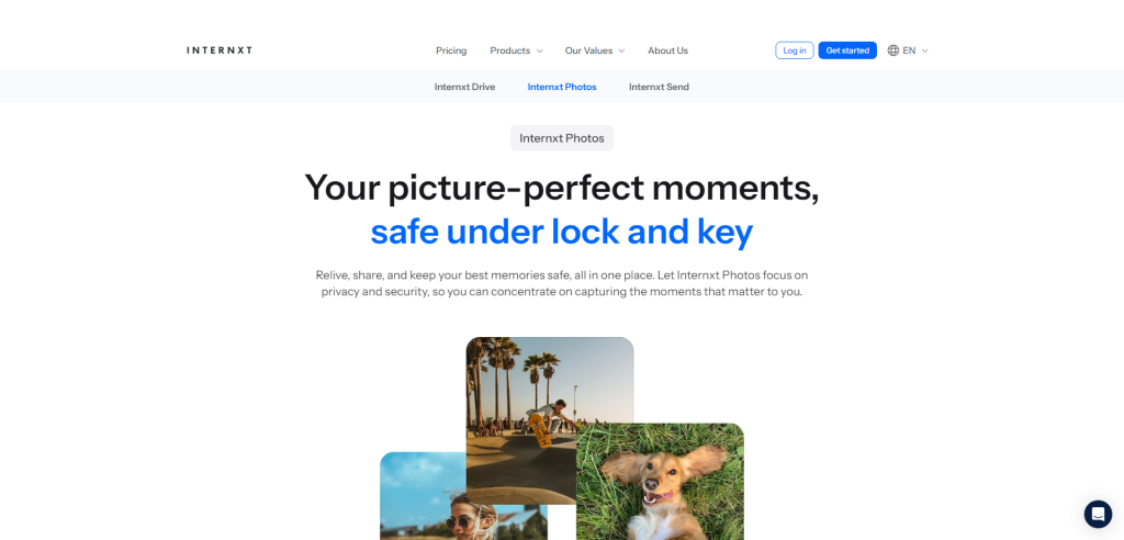 Internxt Photos