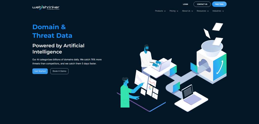 Webshrinker