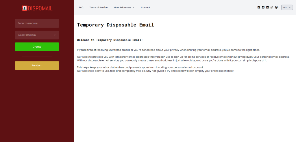 Dispomail
