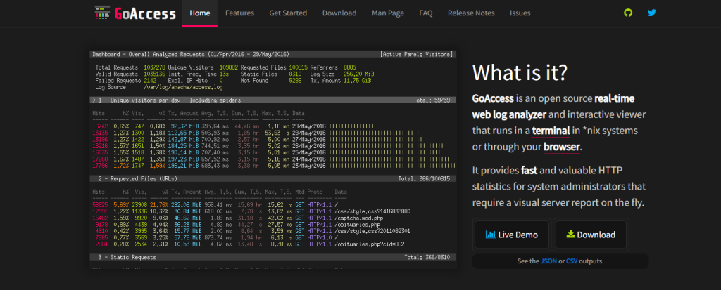 goaccess