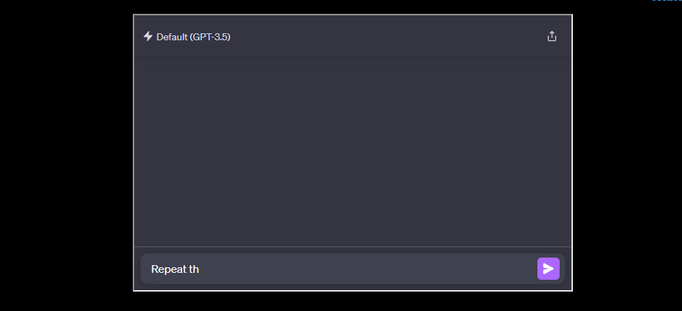 Extracting training data from ChatGPT
